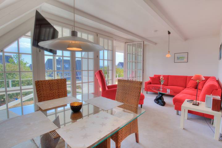 Vakantiewoning voor 4 personen, with sauna and balkon as well as whirlpool op Sylt