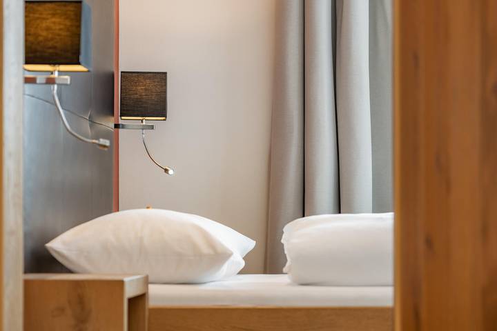 Ferienwohnung für 3 Personen, mit Balkon und Garten sowie Sauna und Ausblick in Vorarlberg - 3