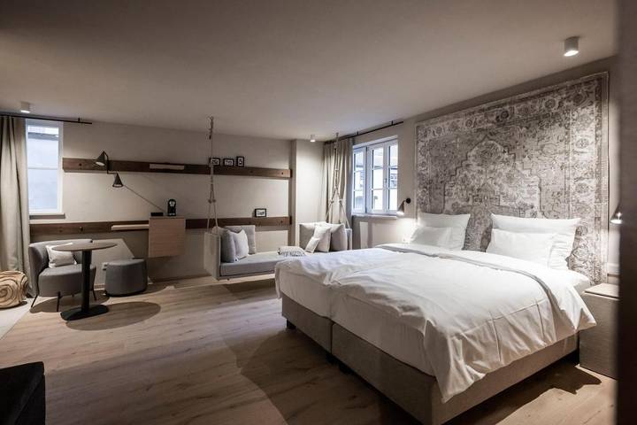 Hotel für 3 Personen, mit Pool und Terrasse sowie Ausblick und Sauna in Dinkelsbühl - 2