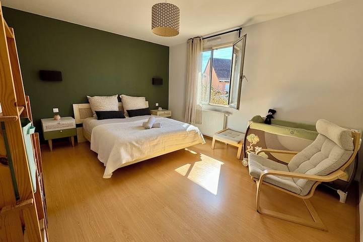 Spacious, quiet house with large garden and parking space in Rufach, Gebweiler und Umgebung