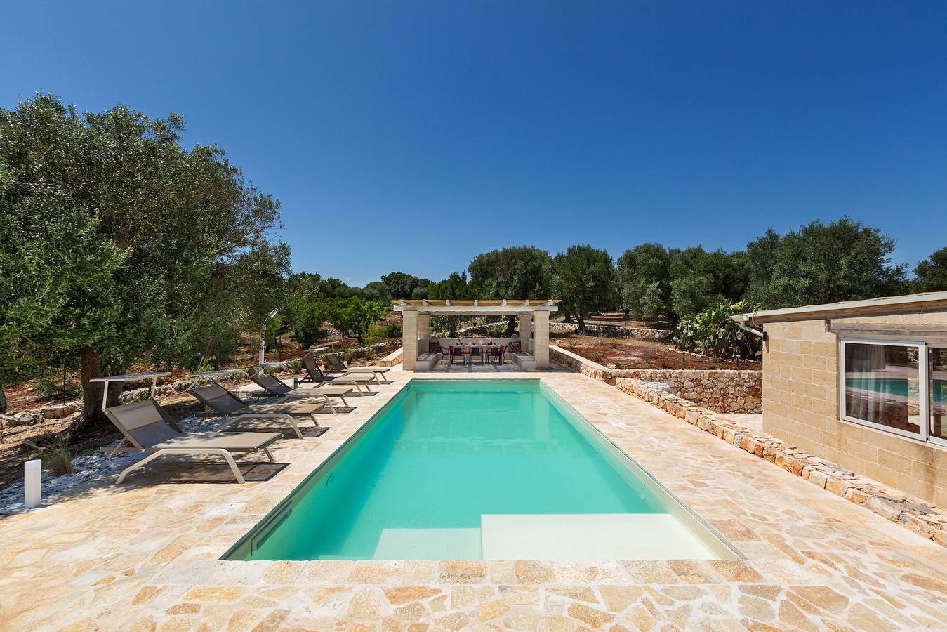 Villa für 9 Personen mit Pool in Certosa, Ostuni