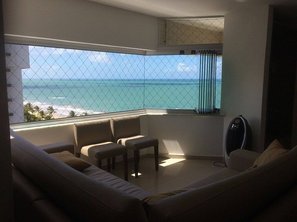 Ganze Wohnung, Das Beste von Boa Viagem Beach / Korallenriffe / In der Nähe von allem in Praia de Boa Viagem, Recife