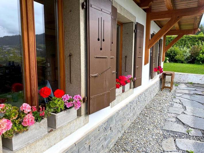 Gîte pour 6 personnes, avec jardin ainsi que vue et terrasse, animaux acceptés dans Chesières - 2