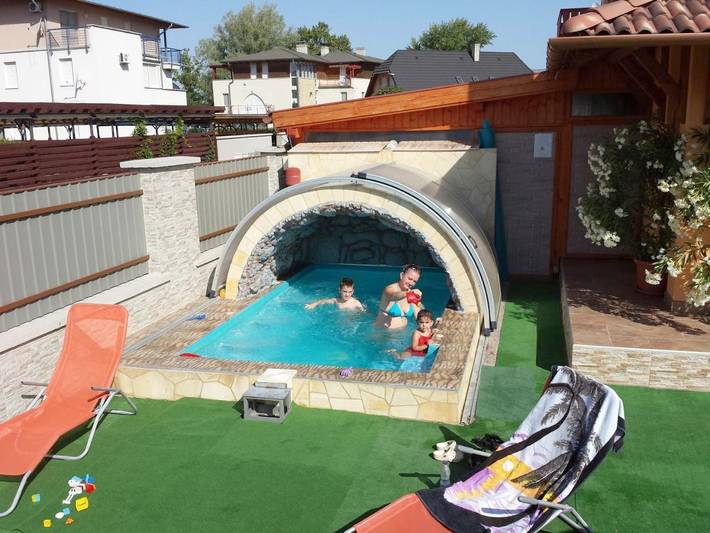 Ferienwohnung für 2 Personen, mit Seeblick und Garten sowie Pool in Siofok - 4