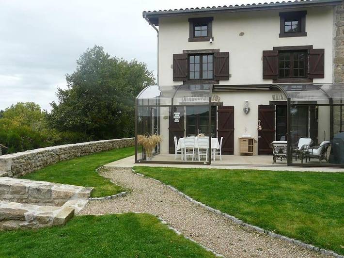 Maison de vacances pour 10 personnes, avec jardin et vue