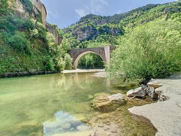 Gîte pour 2 personnes, avec vue à Sainte-Enimie