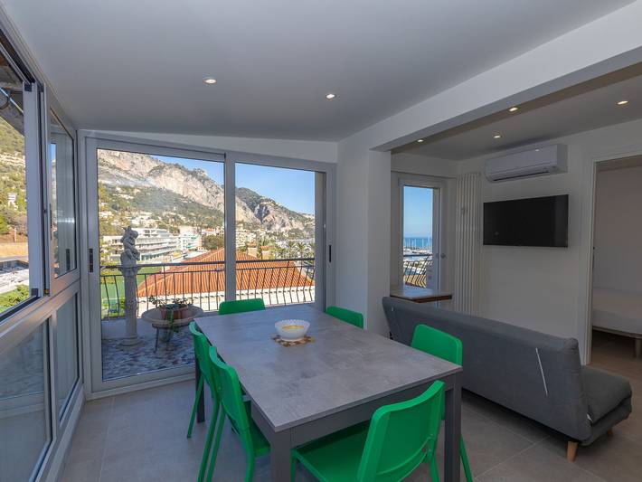 Gîte pour 2 personnes, avec balcon, animaux acceptés dans Port de Menton Garavan - 3