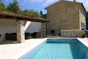 Maison d’hôte pour 6 personnes, avec jardin à Buzet