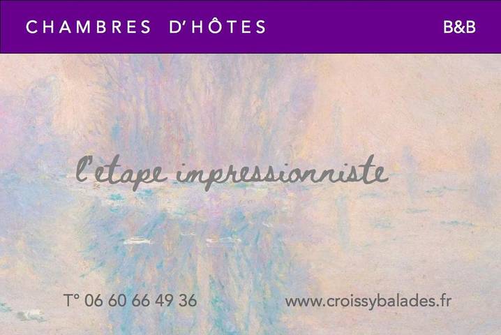 Chambre d’hôte pour 2 personnes, avec terrasse ainsi que jardin et vue à Croissy-sur-Seine