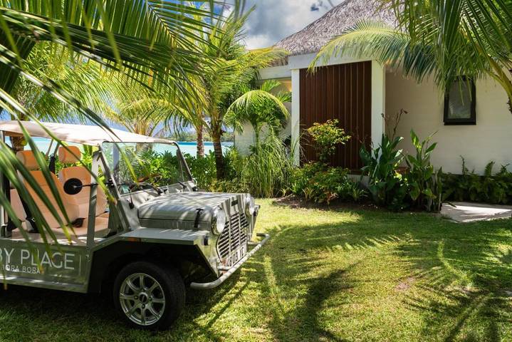 Location de vacances pour 2 personnes, avec vue et jardin dans Bora Bora - 2