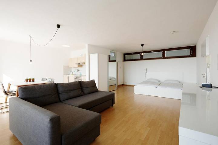 Gîte pour 3 personnes, avec balcon et vue, adapté aux familles à Karlsruhe - 4