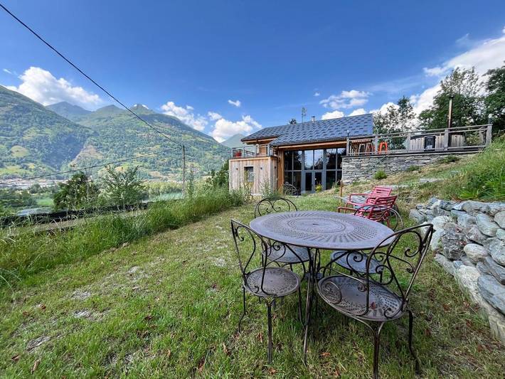 Maison d’hôte pour 4 personnes, avec vue et jardin ainsi que sauna et vue sur le lac