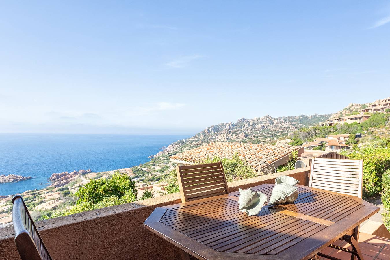 Casa de vacaciones 'Gloria' con terraza compartida y aire acondicionado in Costa Paradiso, Trinità d'Agultu e Vignola
