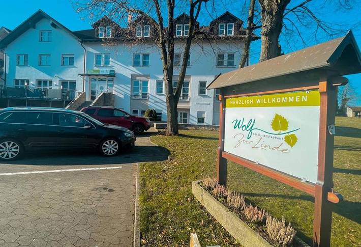 Ferienhaus für 4 Personen, mit Terrasse und Pool sowie Sauna und Ausblick in Künzell