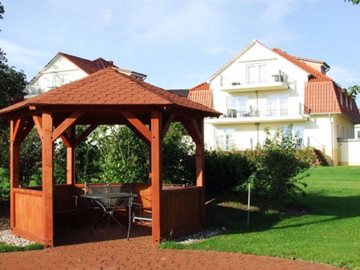Ferienwohnung für 2 Personen, mit Balkon und Garten sowie Sauna in Göhren-Lebbin