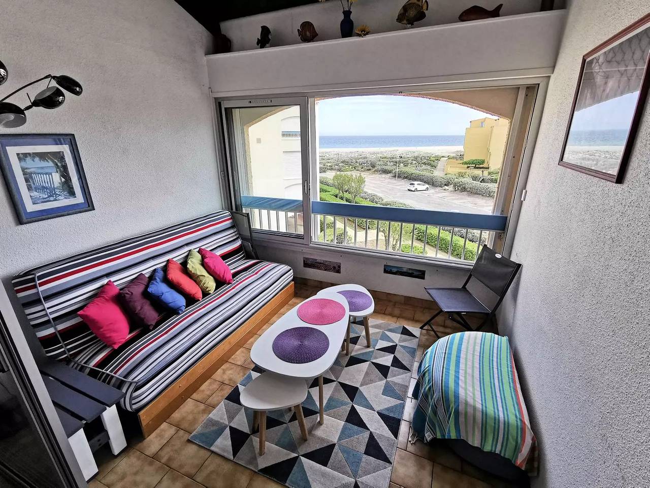 Entire apartment, Appt T2 Cab Or Mezz 6 sleeping accommodations Port Leucate. Ref: 2Myk_15C in Port Leucate, Leucate