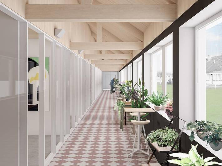 Hôtel pour 2 personnes, avec jardin ainsi que vue et terrasse dans Plage Castoul Le Palais - 4