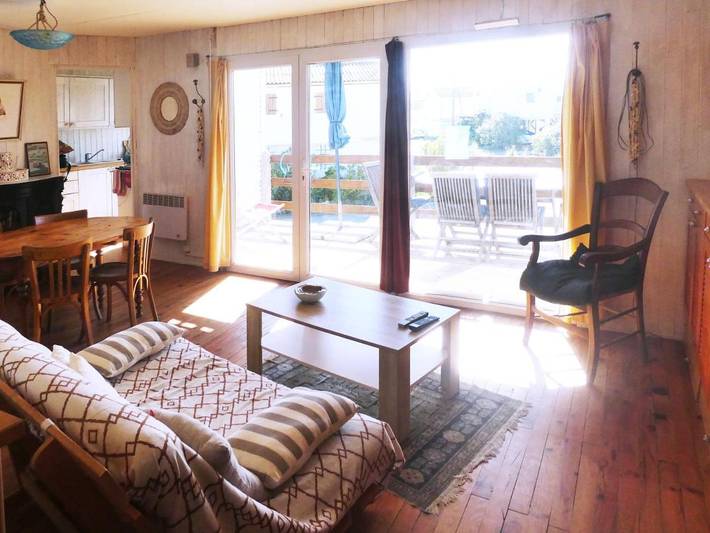 Chalet für 6 Personen, mit Balkon und Terrasse sowie Ausblick in Gruissan Plage - 4