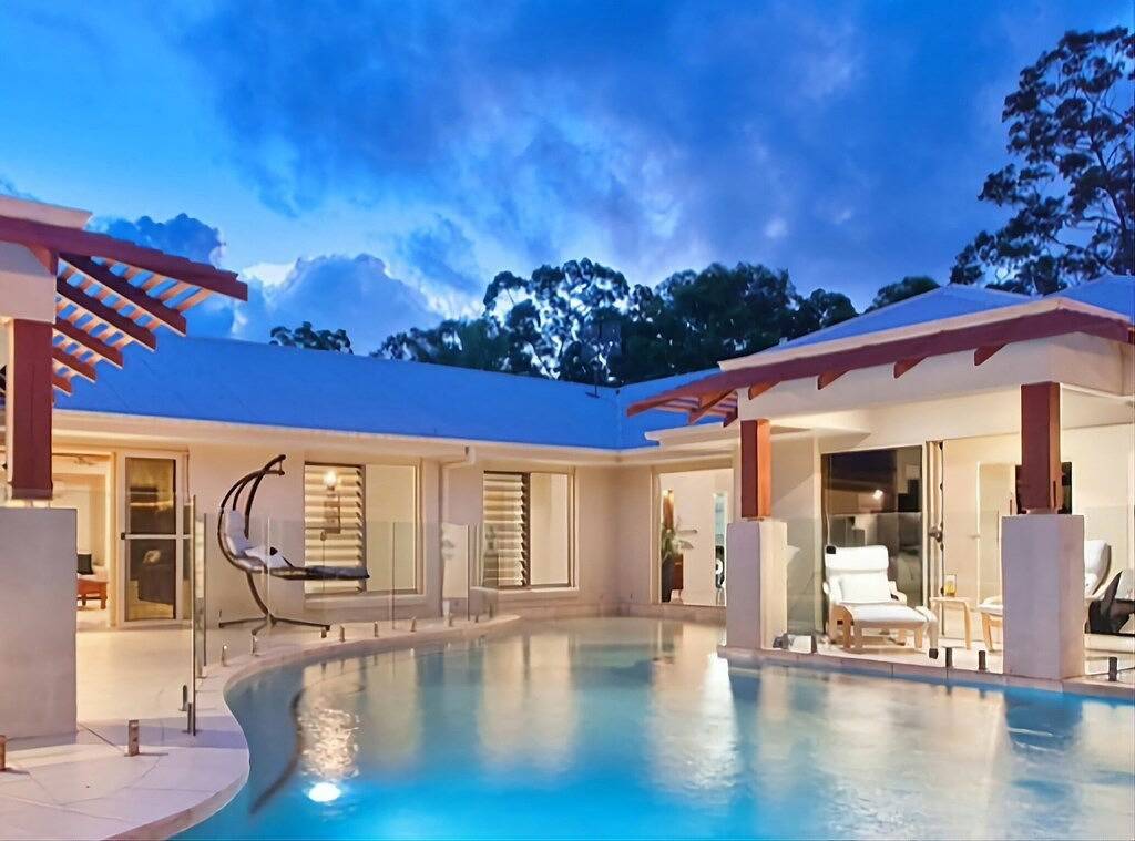 Ganze Wohnung, Studiozimmer in Luxushaus 5 min vom hussel und bussel von Noosa in Noosaville, Noosa