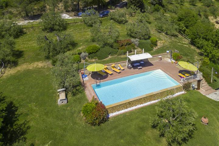 Ferienhaus für 10 Personen, mit Pool und Terrasse, mit Haustier in der Toskana - 2