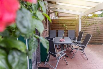 Ferienhaus für 6 Personen, mit Garten und Terrasse, mit Haustier in Carolinensiel