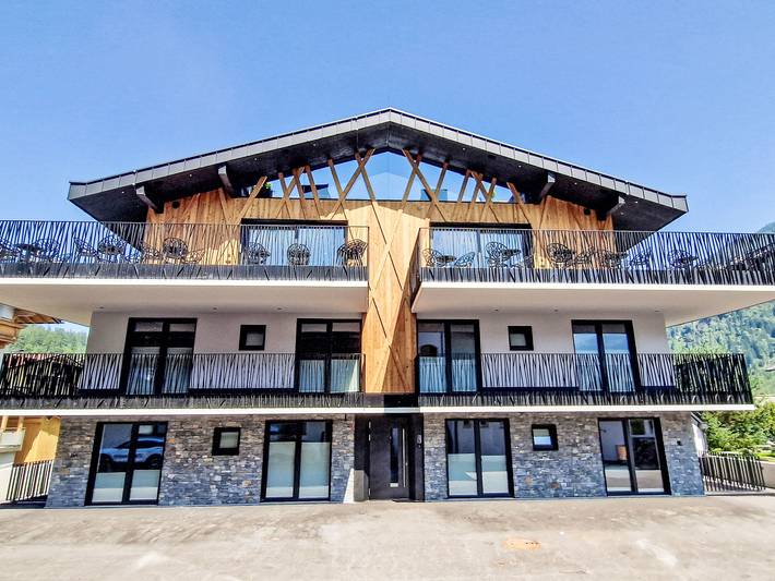 Ferienhaus für 20 Personen, mit Sauna und Balkon sowie Ausblick