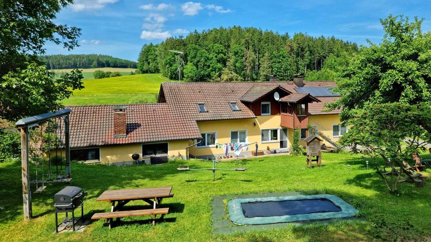 Ganze Wohnung, Kinder- und Familienbauernhof Fingermühl - Ferienwohnung Hofblick in Michelsneukirchen, Ostbayern