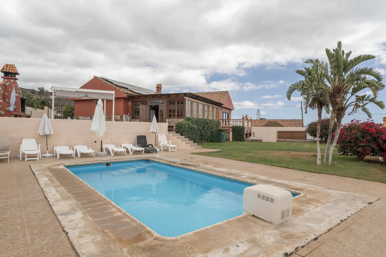 Ferienhaus 'El Pinito' mit Meerblick, Wlan und Klimaanlage in Granadilla de Abona, Teneriffa Süd