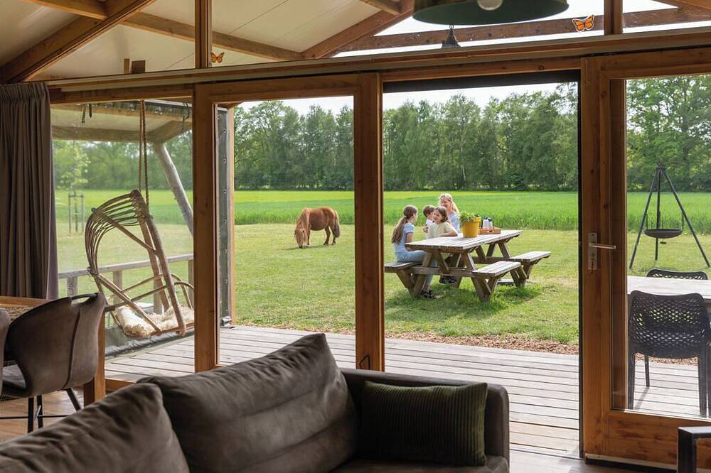 Landrijk de Reesprong in luxe lodge (Enschede) in Haaksbergen, Twente