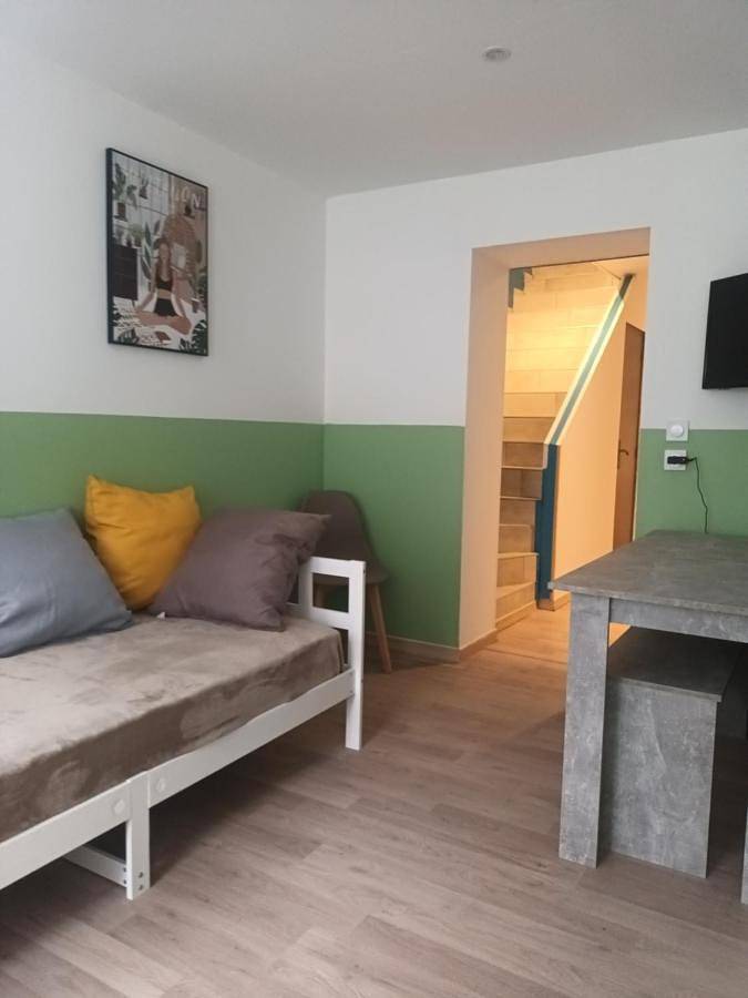 Appartement de vacances pour 12 personnes, avec jardin et terrasse