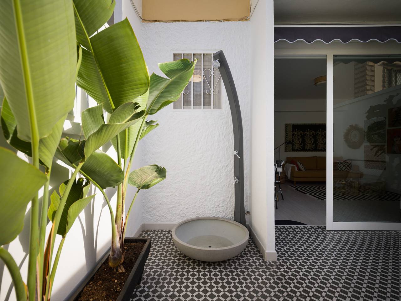 Maison au design bohème et moderne avec grande terrasse à Las Palmas in Ciudad Jardin, Las Palmas de Gran Canaria