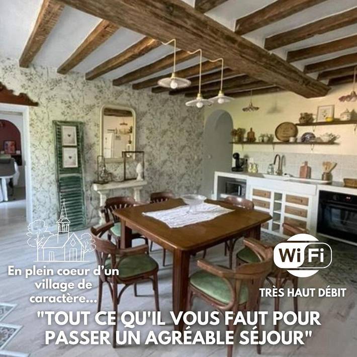 Location de vacances pour 5 personnes, avec vue à Chémeré-le-Roi