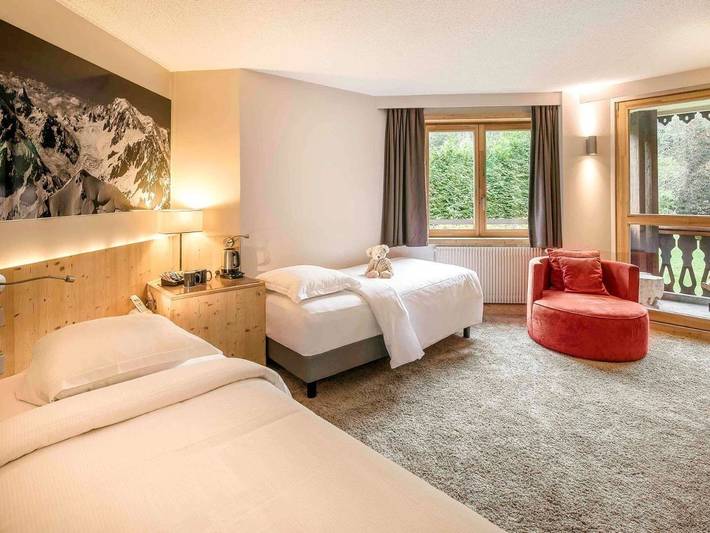 Hôtel pour 3 personnes, avec Terrasse et Jardin dans Gare De Chamonix Mont Blanc - 3