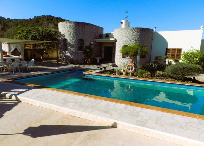 Casa rural para 8 personas, con Terraza y Jardín además de Piscina y Vistas en San Rafael de Sa Creu - 2
