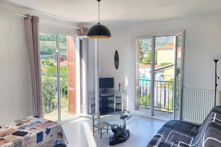 Appartement de vacances pour 6 personnes, avec Balcon et Jardin