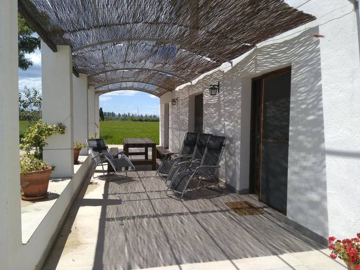 Casa rural para 10 personas, con vistas y jardín en Delta del Ebro - 3