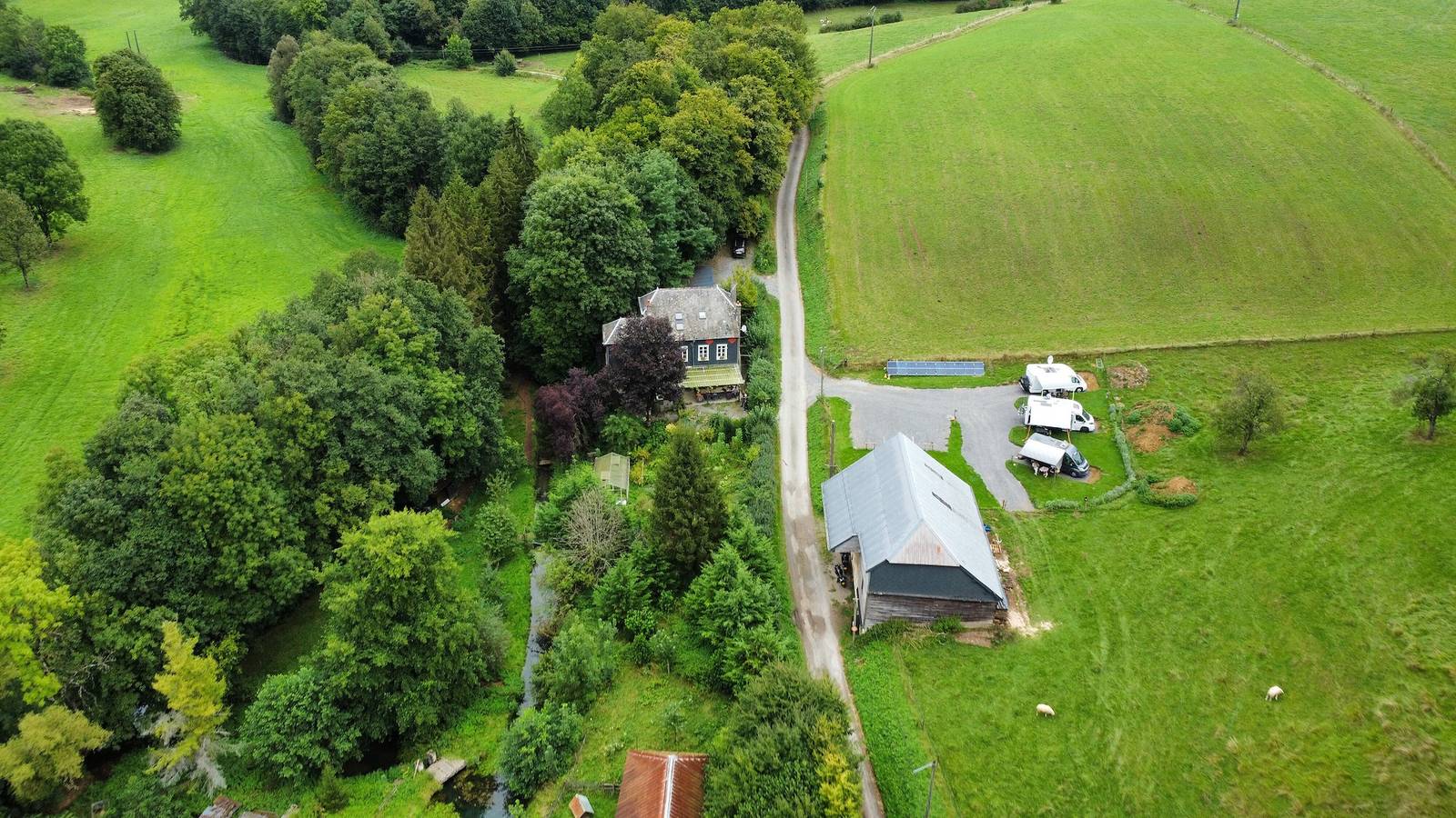 Gastenkamer 'La Fosse Bleue, Eekhoorn' met gedeeld terras, foto 14