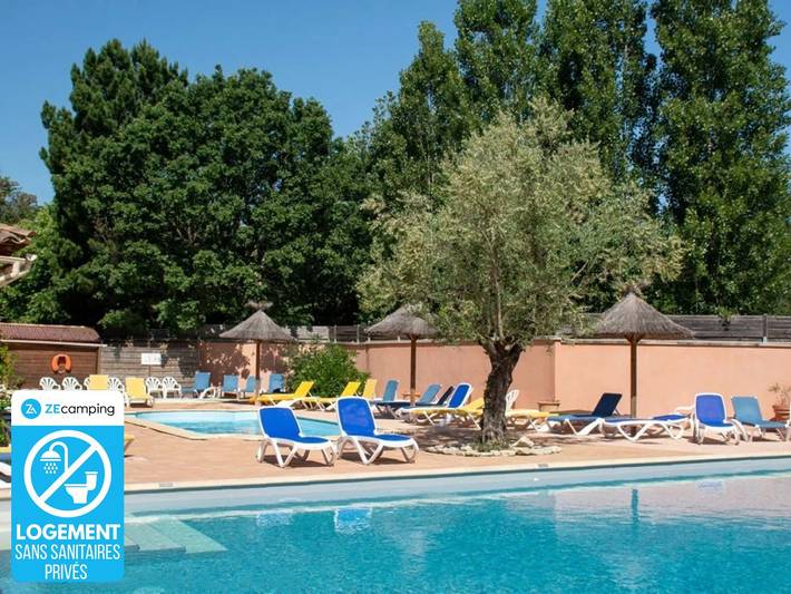 Camping pour 5 personnes, avec bassin pour enfant dans le Vaucluse - 2