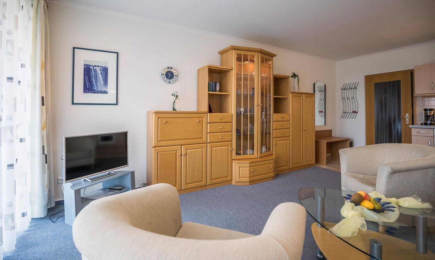 Ganze Wohnung, "Seewärts Wohnen Whg. 1.3" - Fewo für 2 Personen, am Meer + Wohlfühlgarten! in Büsum, Dithmarschen