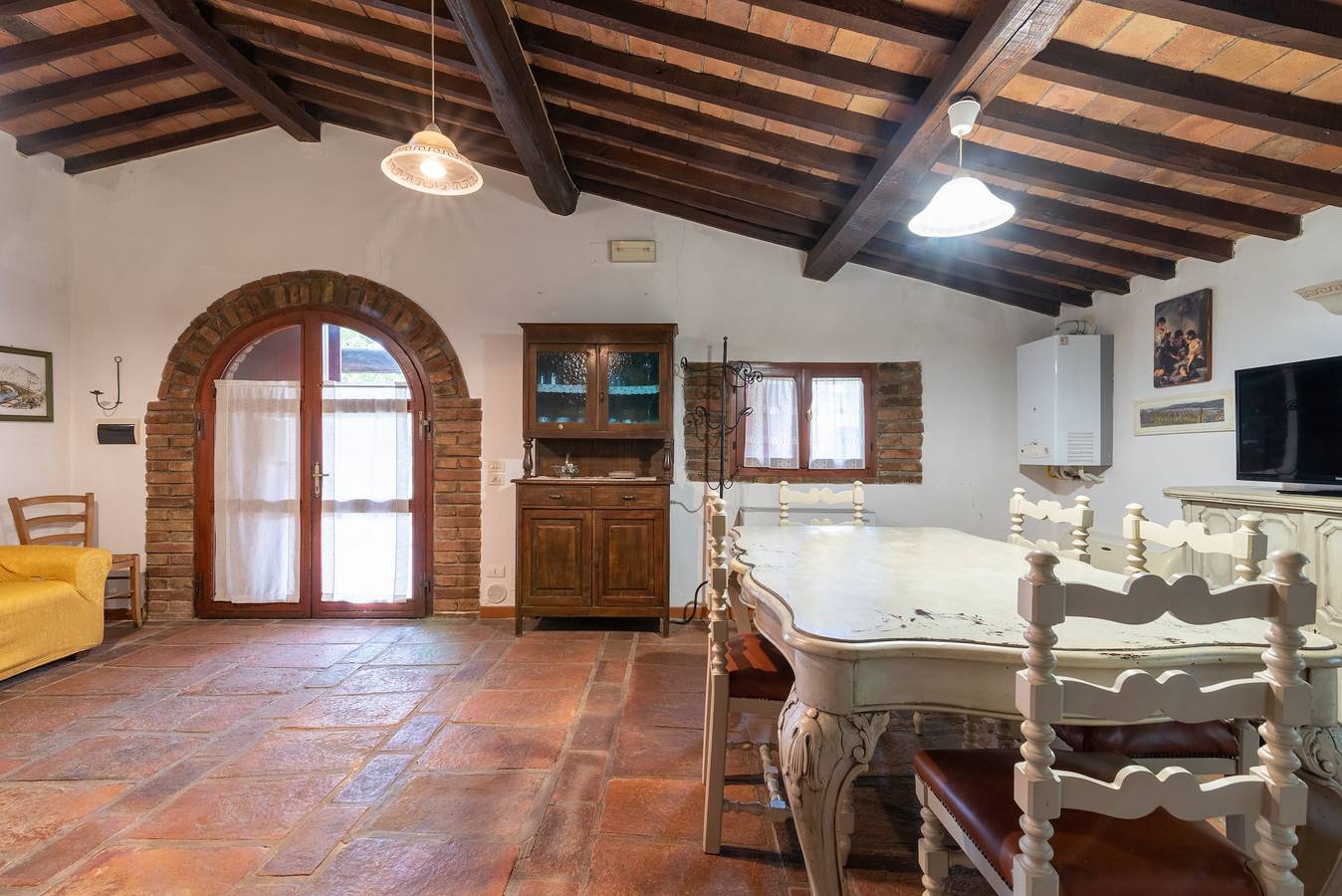 Appartamento "La Vecchia Fornace La Casina" con piscina condivisa e Wi-Fi in Appalto, Provincia di Arezzo
