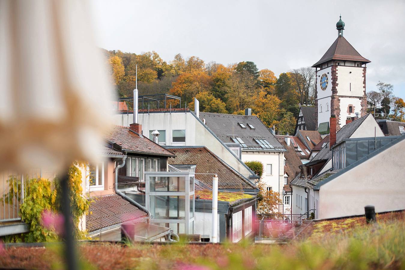 Ganzes Studio, Stiegeler Ferienwohnung Nr 3Augustinerplatz mit Balkon und Wi-Fi in Freiburg, Südschwarzwald