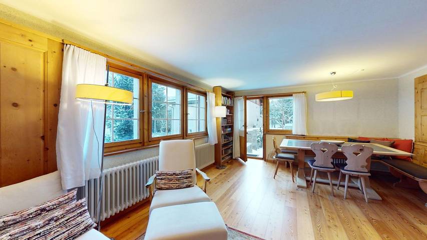 Ferienhaus für 8 Personen, mit Terrasse und Ausblick in Zuoz - 4