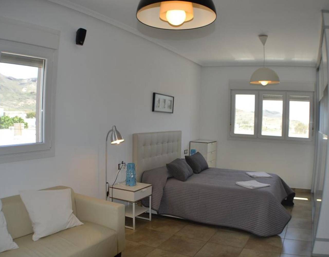 Finca 'Daniela 2' mit Meerblick, Wi-Fi und Klimaanlage in Pozo de los Frailes, Níjar