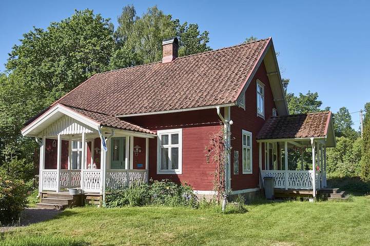 Ferienhaus für 6 Personen, mit Terrasse und Garten in Lessebo und Umgebung