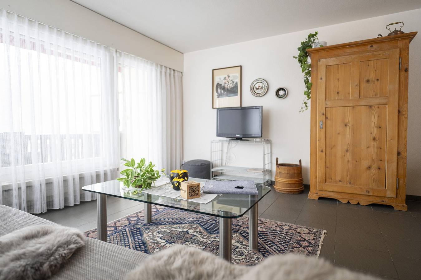 Apartamento entero, Brentschpark Nr. 13: Gemütliche 2.5-Zimmerwohung im ruhig gelegenem Brentschpark in Scuol, Lower Engadine