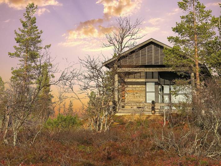 Location de vacances pour 8 personnes, avec Sauna dans Inari