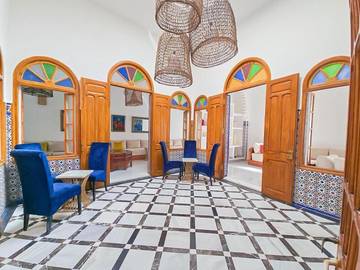 Maison d’hôte pour 2 personnes, avec terrasse ainsi que vue et jardin dans Tétouan