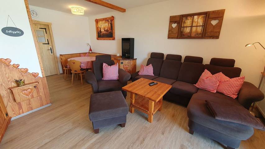 Ferienhaus für 4 Personen, mit Terrasse und Garten sowie Seeblick und Ausblick in Romantische Straße - 3