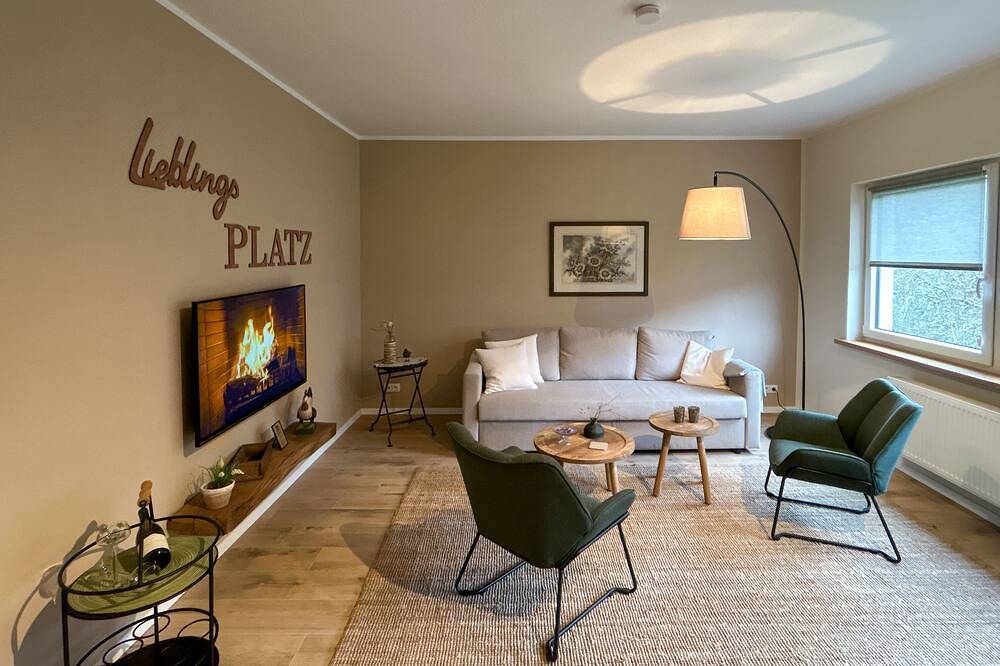 Ganze Wohnung, Charmantes Apartement in Neroth am Eifelsteig in Neroth, Vulkaneifel