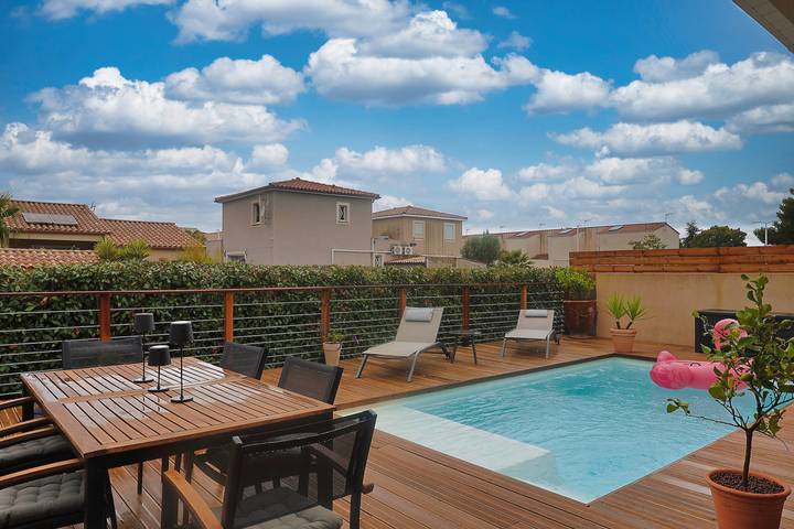 Villa Gina in Garons, Nimes und Umgebung